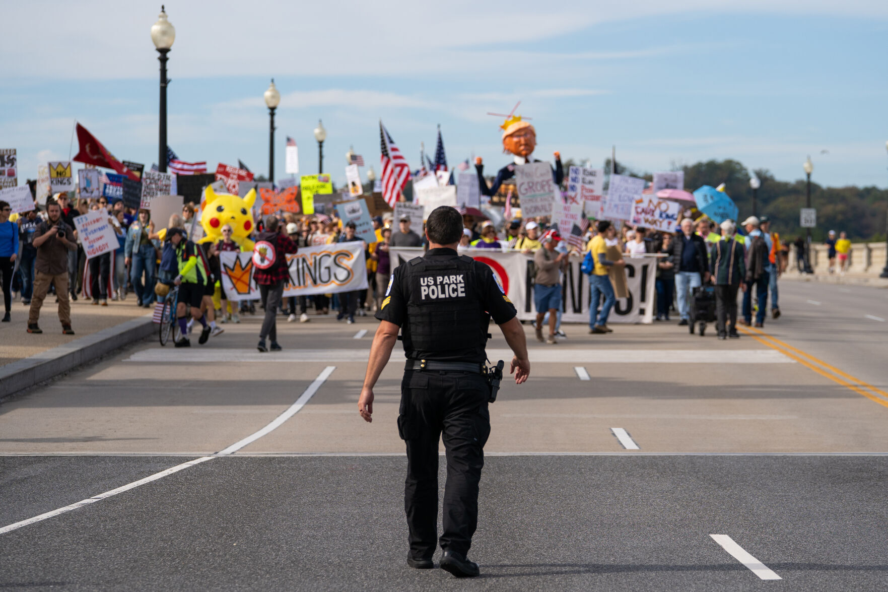 US No Kings Protest Washington